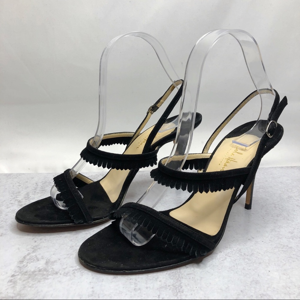 Cole Haan Collection Strappy Suede Stilettos